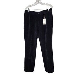 Van Laack Hadrian Corduroy Trouser Pants Mens 48 Navy Blue German Preppy Classic